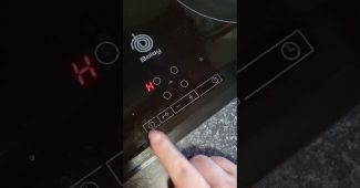 Indicadores de fallo en la placa vitrocerámica táctil